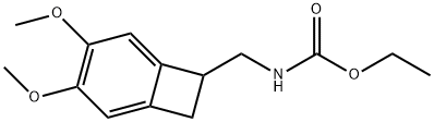 (3,4-DiMethyoxy-bicyclo(4,2,0)octa-1(6),2,4-trien-7-ylMethyl)-carbaMic acid ethyl ester Structure