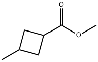 Methyl 3-Methylcyclobutanecarboxylate 化学構造式