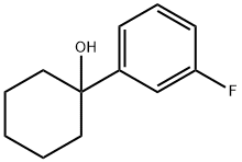 1-(3-氟苯基)环己醇, 1496-35-1, 结构式