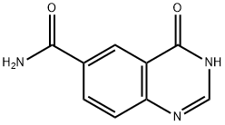 4-氧代-1,4-二氢喹唑啉-6-甲酰胺 结构式