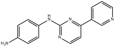 N 1 - (4-(吡啶-3-基)嘧啶-2-基)苯-1,4-二胺, 150784-74-0, 结构式