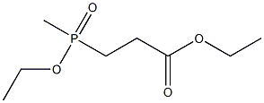 3-Methylphosphinicopropionic Acid, 15090-27-4, 结构式