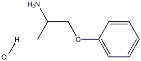 1-Phenoxy-2-propanaMine HCl Struktur