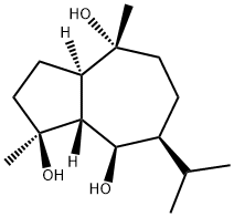 Teuclatriol 化学構造式