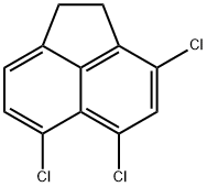 3,5,6-Trichloroacenaphthene Struktur