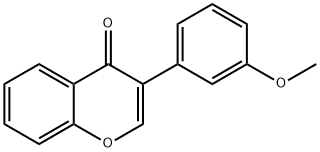 3-(3-Methoxyphenyl)-4H-chroMen-4-one Struktur