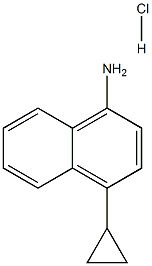 1-环丙基-4-萘胺盐酸盐, 1533519-92-4, 结构式