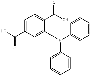 2-(Diphenylphosphino)terephthalic acid 化学構造式