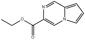 Ethyl pyrrolo[1,2-a]pyrazine-3-carboxylate Structure