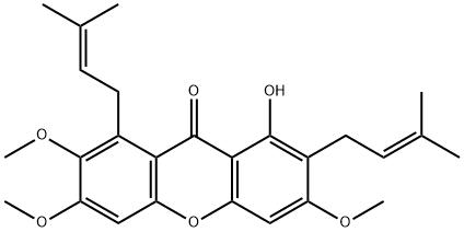 Fuscaxanthone C Structure