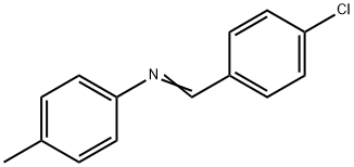 p-Toluidine, N-(p-chlorobenzylidene)- (6CI,7CI,8CI) Structure