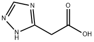 1H-1,2,4-TRIAZOLE-5-ACETIC ACID, 155049-60-8, 结构式