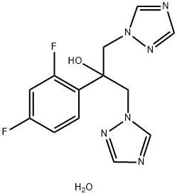 Fluconazole (hydrate) Structure