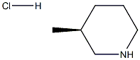 (S)-3-Methylpiperidine hydrochloride Structure