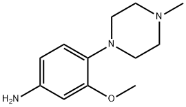 3-Methoxy-4-(4-Methylpiperazin-1-yl)aniline Structure
