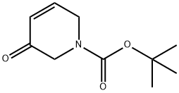 tert-Butyl 5-oxo-5,6-dihydropyridine-1(2H)-carboxylate Struktur