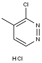 3-Chloro-4-Methylpyridazine hydrochloride Struktur
