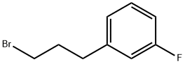 1-(3-BroMopropyl)-3-fluorobenzene Structure