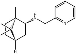 (1R-exo)-N-(1,7,7-TriMethylbicyclo[2.2.1]hept-2-yl)-2-pyridineMethanaMine Struktur