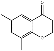 4H-1-Benzopyran-4-one, 2,3-dihydro-6,8-dimethyl- Structure