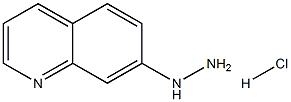 6-肼基喹啉盐酸盐,15794-14-6,结构式