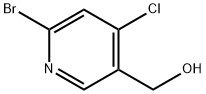 4-氯-6-溴烟醇, 1585960-86-6, 结构式