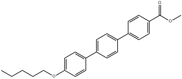 4''-(Pentyloxy)-[1,1':4',1''-terphenyl]-4-carboxylic acid methyl ester|4''-(戊氧基)-[1,1':4',1''-三联苯]-4-甲酸甲酯