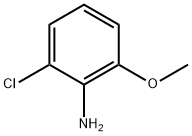 2-Chloro-6-methoxyaniline Struktur