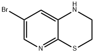 7-BroMo-2,3-dihydro-1H-pyrido[2,3-b][1,4]thiazine Struktur