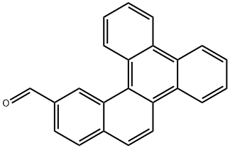 Benzo[g]chrysene-9-carboxaldehyde 结构式