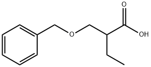 2-[(PhenylMethoxy)Methyl]butanoic Acid Structure