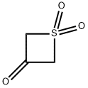 3-Oxothietane 1,1-dioxide Structure