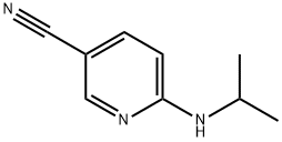 2-异丙胺基-5-氰基吡啶, 160017-00-5, 结构式