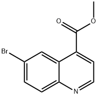 Methyl 6-broMoquinoline-4-carboxylate Structure