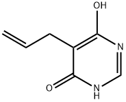 5-allylpyriMidine-4,6-diol Structure