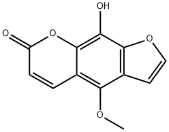 9-HYDROXY-4-METHOXY-PSORALEN Struktur