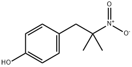 4-(2-Methyl-2-nitropropyl)phenol Structure