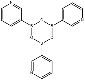 Tris(3-pyridyl)boroxin 化学構造式
