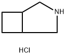 3-Azabicyclo[3.2.0]heptane hydrochloride Struktur