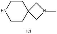 2-甲基-2,7-二氮杂螺[3.5]壬烷二盐酸盐 结构式
