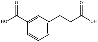 3-(2-羧乙基)苯甲酸, 161265-32-3, 结构式