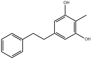 2-甲基-5-(2-苯基乙基)-1,3-苯二酚,162411-67-8,结构式