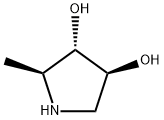 (2S,3S,4S)-2-Methylpyrrolidine-3,4-diol,162600-04-6,结构式