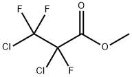 Methyl 2,3-dichloro-2,3,3-trifluoropropionate 化学構造式