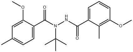 Benzoic acid, 3-Methoxy-2-Methyl-, 2-(1,1-diMethylethyl)-
2-(2-Methoxy-4-Methylbenzoyl)hydrazide Structure