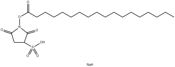 SulfosucciniMidyl Stearate SodiuM,163451-87-4,结构式