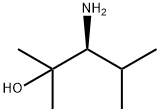(S)-3-氨基-2,4-二甲基戊-2-醇, 163453-95-0, 结构式