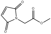 2,5-二氢-2,5-二氧代-1H-吡咯-1-乙酸甲酯,164025-07-4,结构式