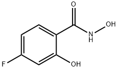 4-氟-N,2-二羟基苯甲酰胺,1643-78-3,结构式