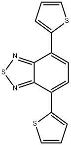 4,7-Bis(thiophen-2-yl)benzo[c][1,2,5]thiadiazole Struktur
